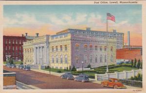 Massachusetts Lowell Post Office Curteich