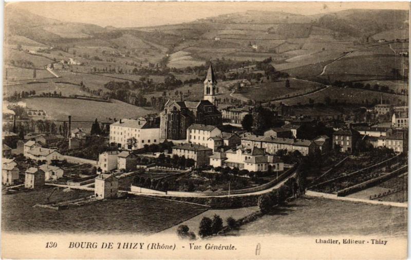 CPA BOURG-de-THIZY Vue générale (444101)