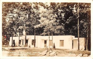 Helenwood Tennessee The Glass House Cabin Real Photo Postcard AA33088