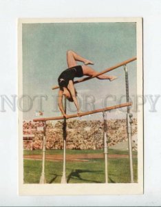 3091921 Woman gymnastics photo by A. Bochinin Old russian PC