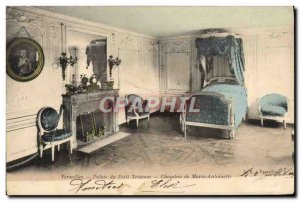 Old Postcard Versailles Palace Petit Trianon Room Marie Antoinette