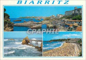 Modern Postcard Biarritz (P Atl) Boats