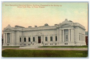 1948 New Hampshire Historical Society Building Paris France Vintage Postcard