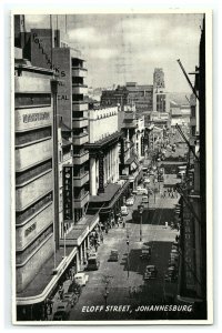 1940s Johannesburg Africa Postcard Souvenir Letter Aerial Views Street Scene  