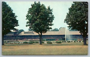 Saratoga Springs  New York  Horse Race Track     Postcard