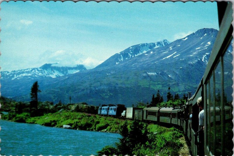 2~4X6 Postcards Canada  WHITE PASS & YUKON RAILROAD TRAIN Whitehorse~Skagway