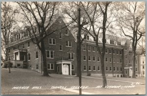 MT.VERNON IA CORNELL COLLEGE VINTAGE REAL PHOTO POSTCARD RPPC