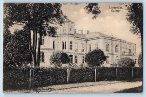 Kalmar Småland Sweden Postcard The Infirmary Building c1910 Unposted