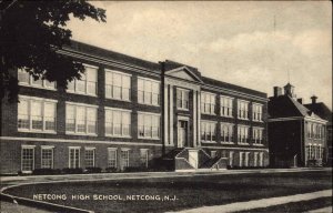 Netcong Morris County NJ High School Postcard