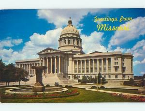 1968 Capitol Building Jefferson City Missouri MO v5882