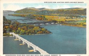 North and West Branch Susquehanna River - Sunbury, Pennsylvania PA