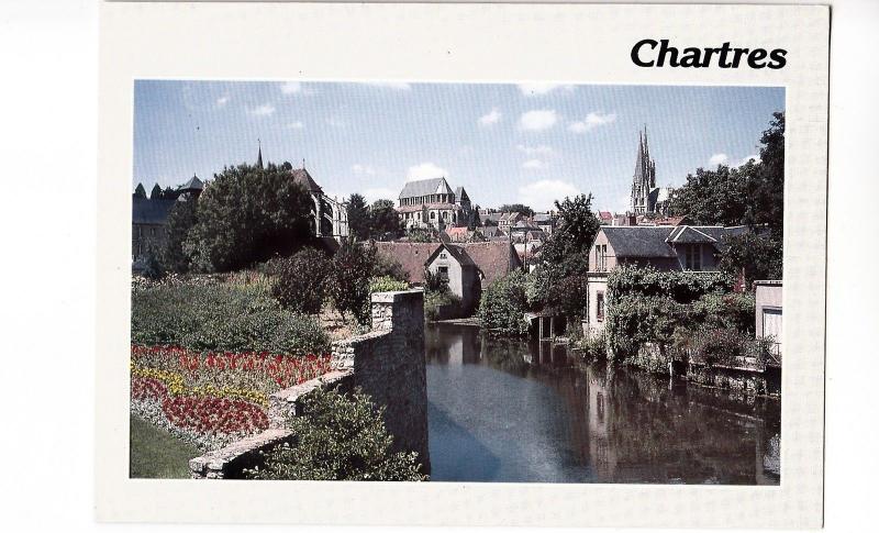BF12634 chartres les eglise st pierre  france front/back image