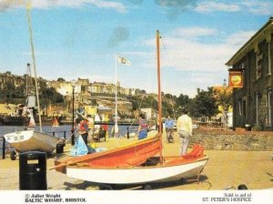 Baltic Wharf Bristol Pub Inn Flag New Water Centre Postcard