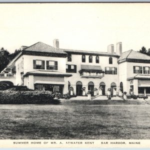 c1930s Bar Harbor, ME Summer Home of Mr. A. Atwater Kent Radio Albertype PC A216