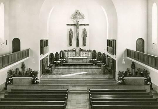 Germany - St. Joseph Church Interior    *RPPC