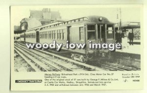 pp1847 - Mersey Railway Train at Birkenhead Park Station - Pamlin postcard