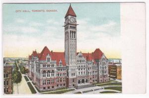 City Hall Toronto Ontario Canada 1910c postcard