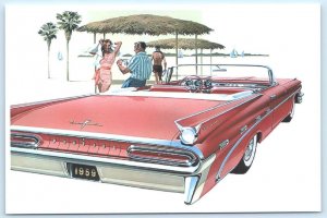 Retro Car Advertising 1959 PONTIAC BONNEVILLE Automobile Repro 4x6 Postcard