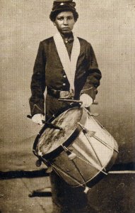 BLACK AMERICANA Civil War Soldier, Drummer Boy Jackson, USCT 79th, Military