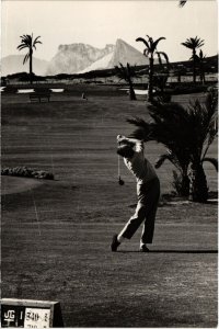 PC GOLF, CLUB DE GOLF SOTOGRANDE, SPAIN, Vintage REAL PHOTO Postcard (b45354)