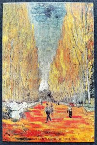 [AG] P687 Vincent Van Gogh Famous Painting Art Tree Scenery (postcard) *New