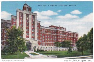 Minnesota Rochester Saint Marys Hospital 1946