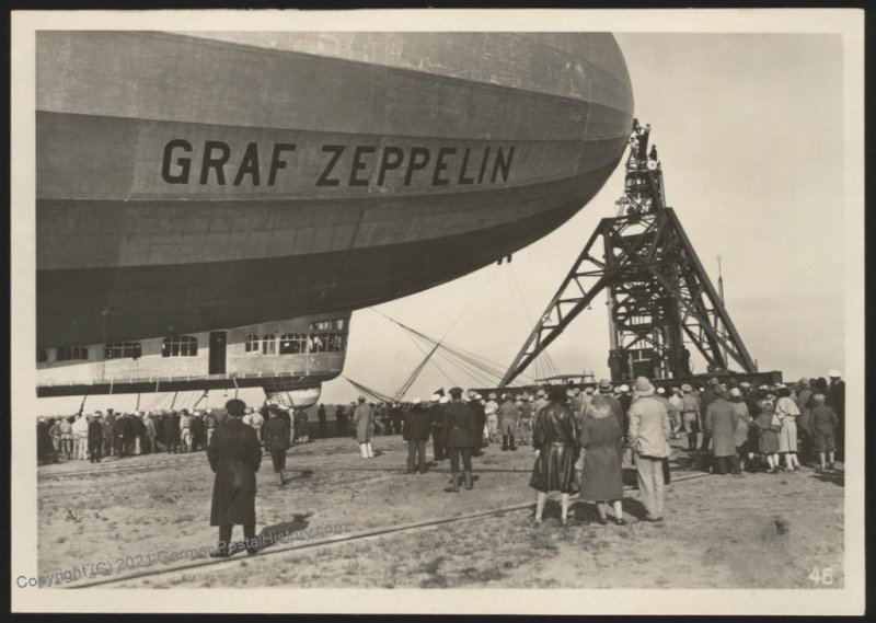 Germany 1930 Graf Zeppelin LZ127 South America SAF Flight  Set Photo Coll 106237