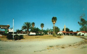 Vintage Postcard Sheffler's Motel Salome Arizona AZ Pub. Petley Studios