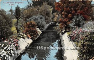 Irrigation Canal - MIsc, California CA  