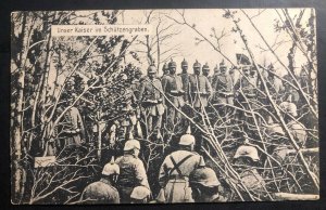 Mint Germany Real Picture Postcard RPPC WW1 our emperor in the trench