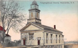 Congregational Church - Churchville, New York