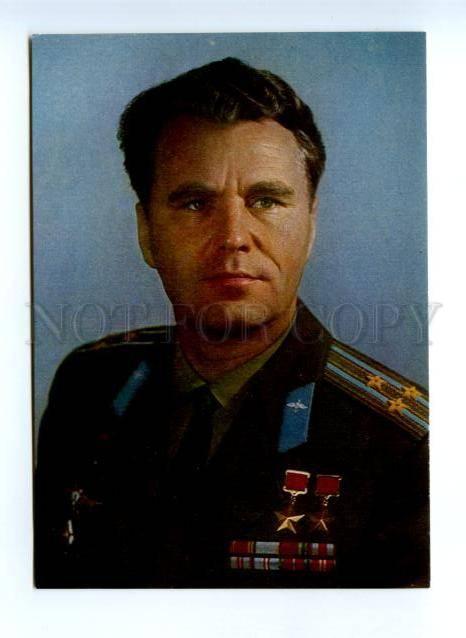 133587 USSR SPACE PROPAGANDA 1971 postcard Vladimir SHATALOV