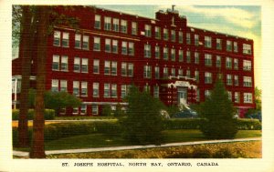 Canada - Ontario, North Bay. St. Joseph Hospital