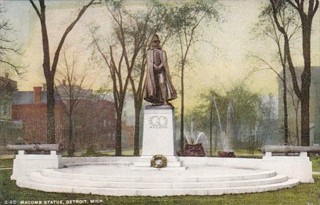 Michigan Detroit Macomb Statue