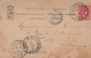 Luxembourg Grand Duché Vintage Postcard 04.17