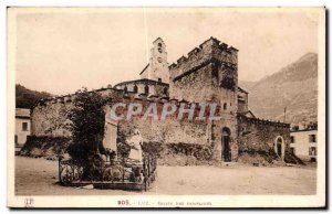 Postcard Old Luz Church Of The Templars