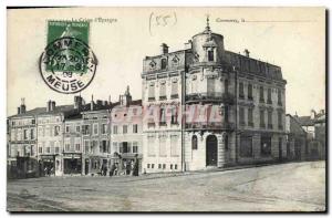 Old Postcard Bank Caisse d & # 39Epargne Commercy