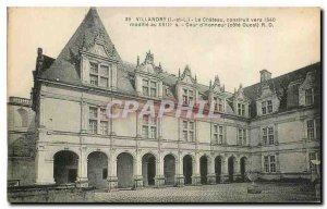 Old Postcard Villandry I and L Le Chateau