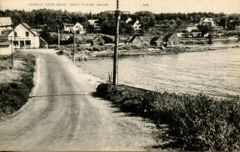 ME - Orr's Island, Lowell's Cove Road