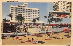 Kenilworth By the Sea Miami Beach FL Postcard
