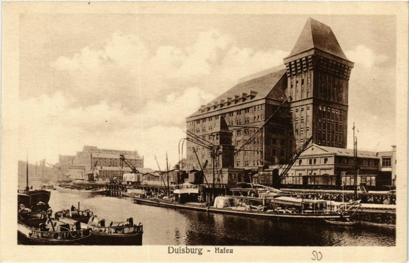 CPA AK Duisburg- Hafen GERMANY (901818)
