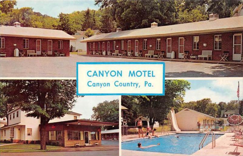 pennsylvania   Wellsboro   Canyon Motel