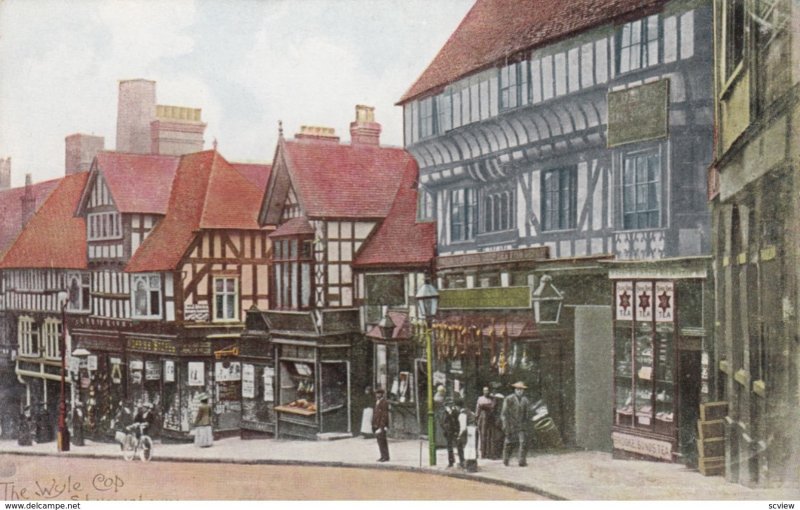 SHREWSBURY, Shropshire, England, 1901-07 ; The Wye Cop
