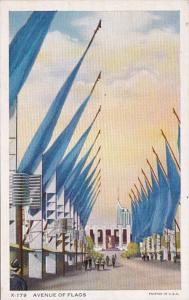 Avenue Of Flags Chicago World's Fair 1933