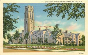 OH, Toledo, Ohio, Toledo University, Curteich No. 5A-H1871