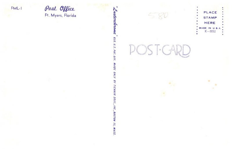 Florida  Fort Myers  Post Office