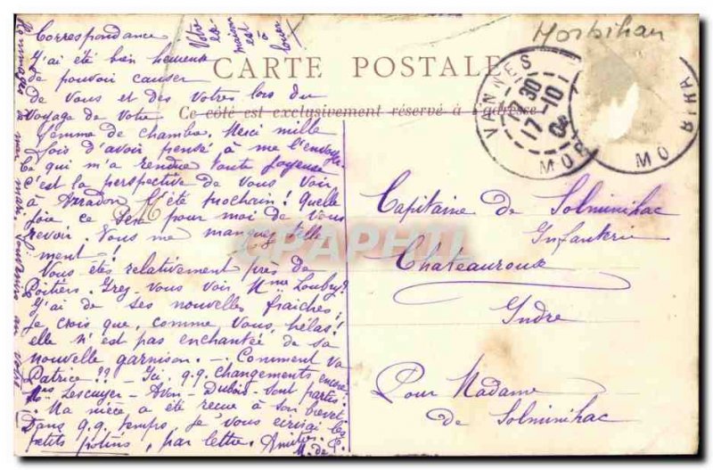 Postcard Old Chapel Altarpiece la Houssaye