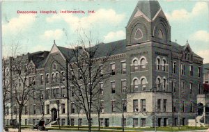 1910s Deaconness Hospital Indianapolis Indiana Postcard