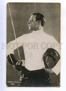 216363 Rudolph VALENTINO Italian MOVIE Actor FENCING old PHOTO