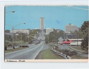 Postcard Apalachee Parkway Tallahassee Florida USA North America